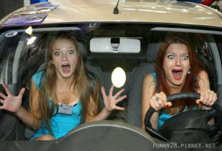 一放暑假，為什麼你們都去學車了！以後我還怎麼過馬路！好害怕，好害怕！！！