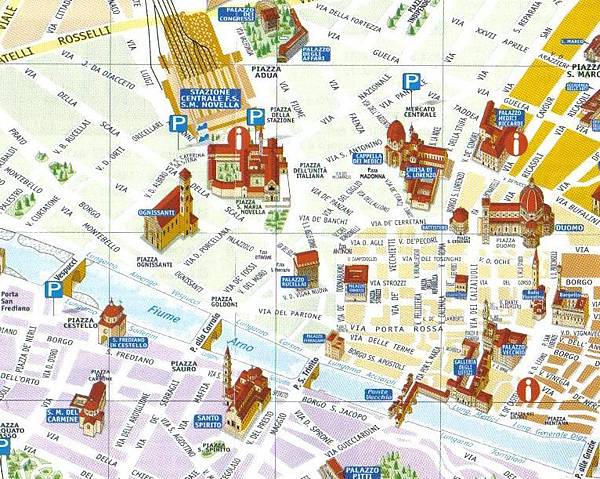 01-Firenze Map 01-Firenze Map