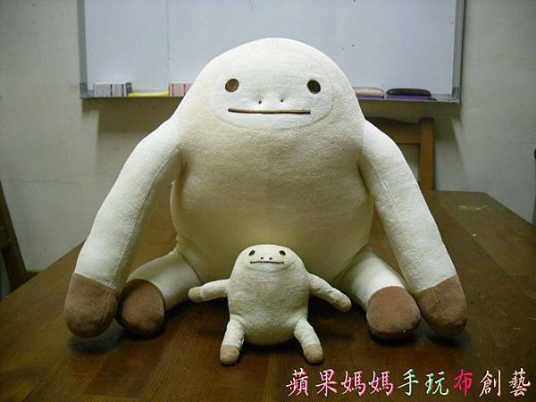 大小2布偶 修補 清洗 換棉 