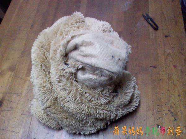 可怕的市售大熊布偶的內填充物