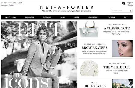 NET A PORTER WEB