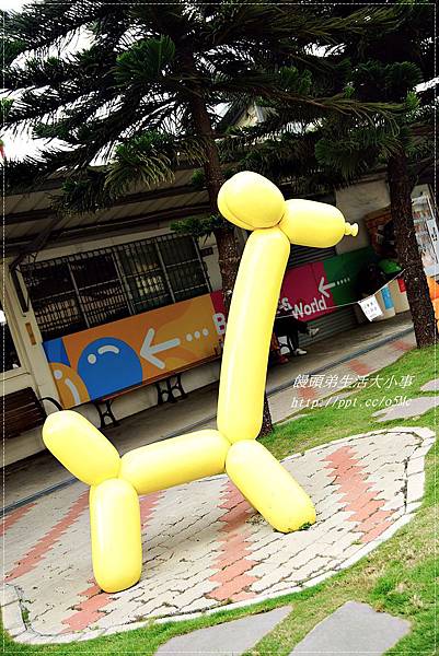 【台中/神岡】哇～比人還要高的氣球狗♪♪台灣氣球博物館♪♪