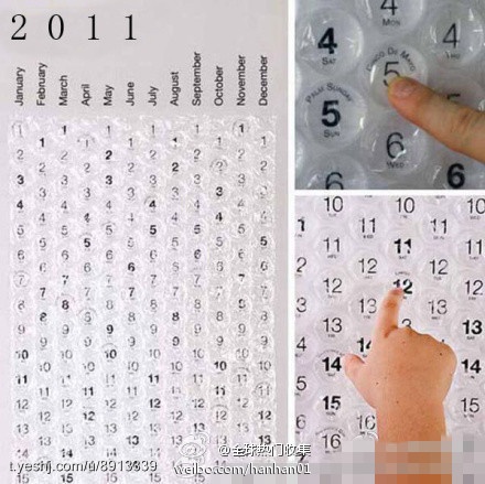 hubble-bubble calendar