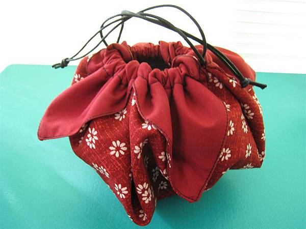 20091226 客家花布茶杯袋