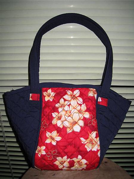 20100405 客家花布包貝殼包
