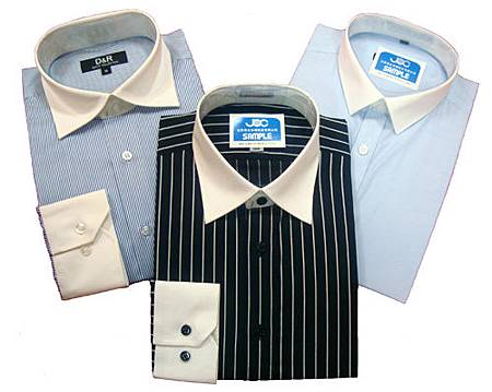 五種經典男性襯衫領型