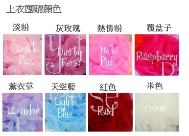 上衣團購顏色 上衣團購顏色