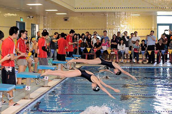 精彩的水上運動會比賽 精彩的水上運動會比賽