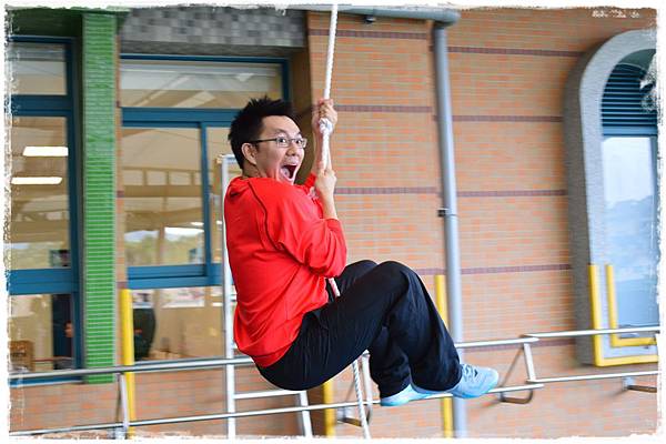 老師也玩得很開心喔