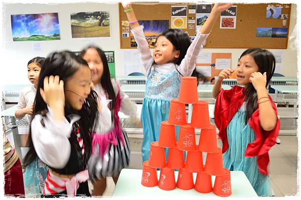 公主們非常開心