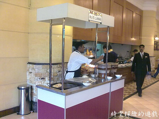 Putrajaya Marriott Hotel早餐：印度烤餅（Roti canai）
