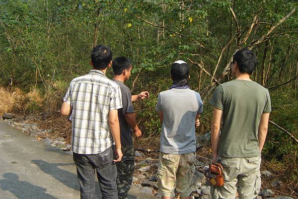 台灣保庇電視台拍攝前的選景及路勘