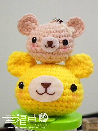 基礎-小熊頭吊飾 基礎-小熊頭吊飾