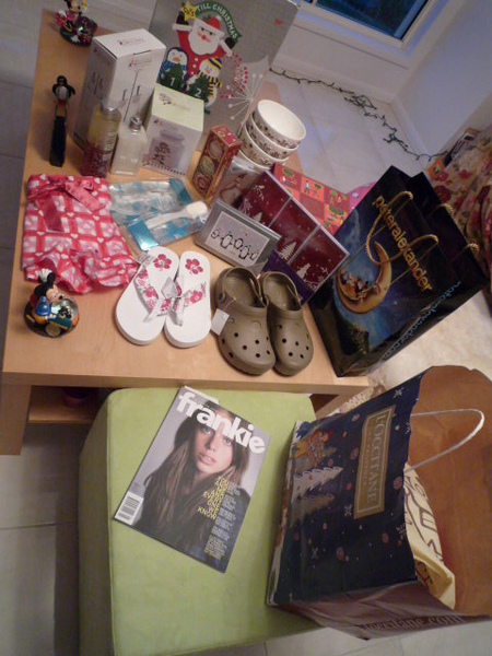 What we bought at Boxing Day