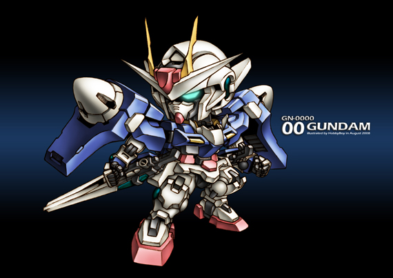 GN-0000『00 GUNDAM』CG完成率100%