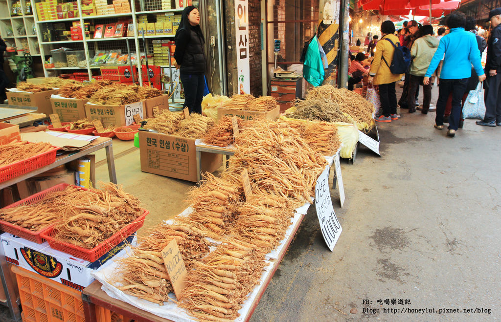 韓國2013 (11月秋) - 首爾葯令市場 + 京東市場 + 清涼里蔬果物市場