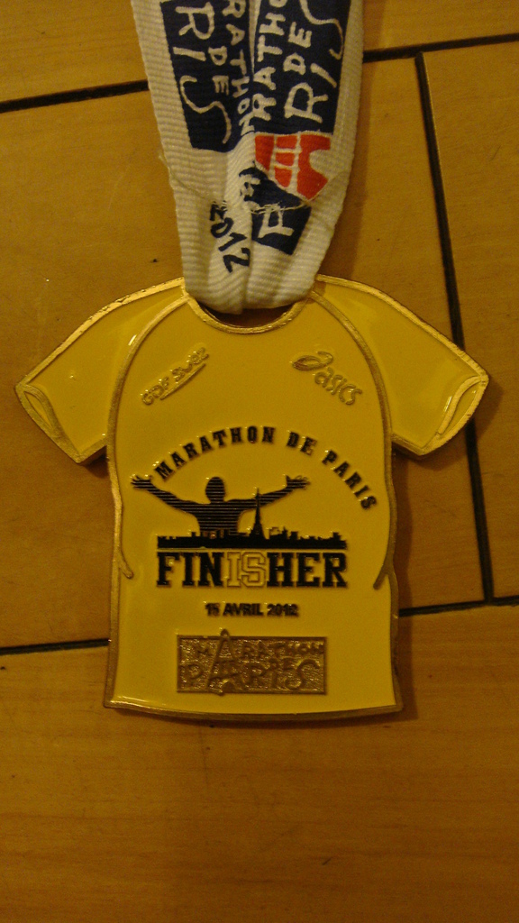 2012.法國巴黎馬拉松