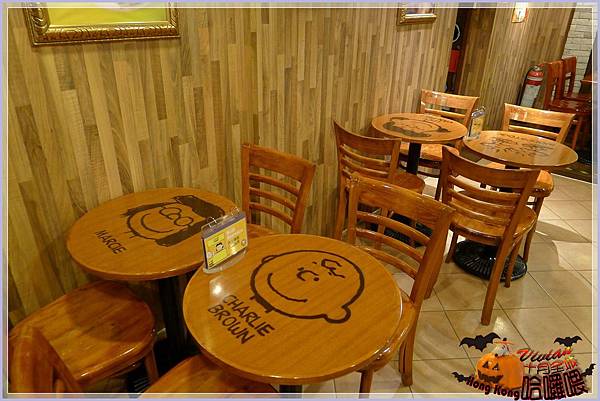 桌椅系列~圓木桌