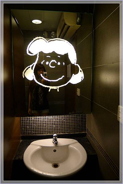 超可愛的洗手台