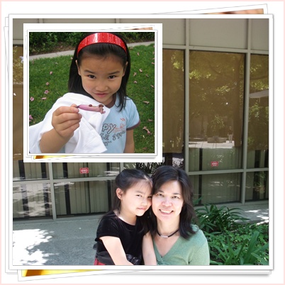 Mommy and Doris in church.