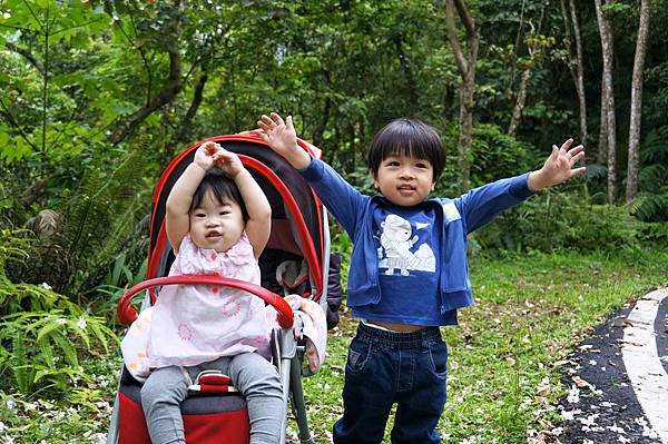 2014台北景點推薦-花園新城後山油桐花秘境＂直潭山登山步道＂嬰兒車也很方便喔