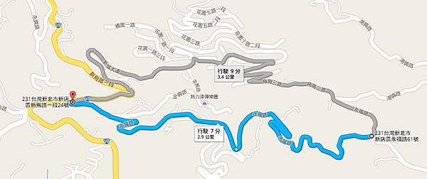 花園新城桐花秘境路線