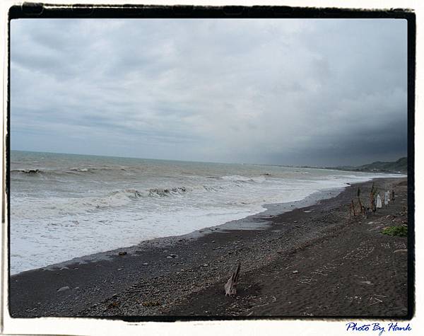 颱風過後的海岸