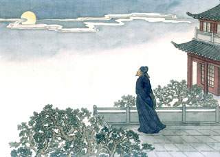 來做登樓望月人 來做登樓望月人