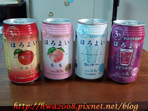 SUNTORYほろよい微醉-蘋果、桃子、可爾必思、葡萄 SUNTORYほろよい微醉-蘋果、桃子、可爾必思、葡萄