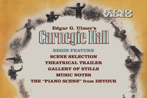 Carnegie Hall(1947)Main MENU Carnegie Hall(1947)Main MENU