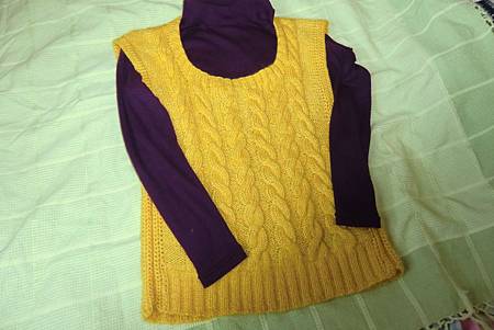 令人喜愛的麻花背心