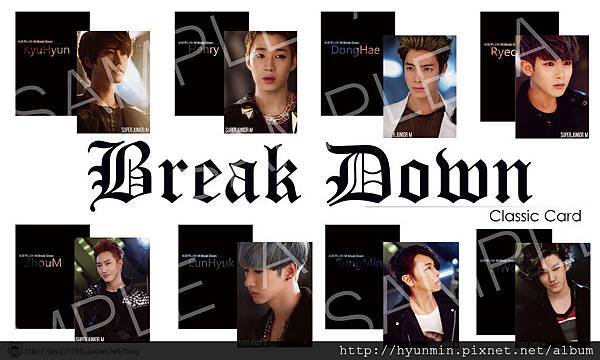 Break Down Classic Card 套卡組 