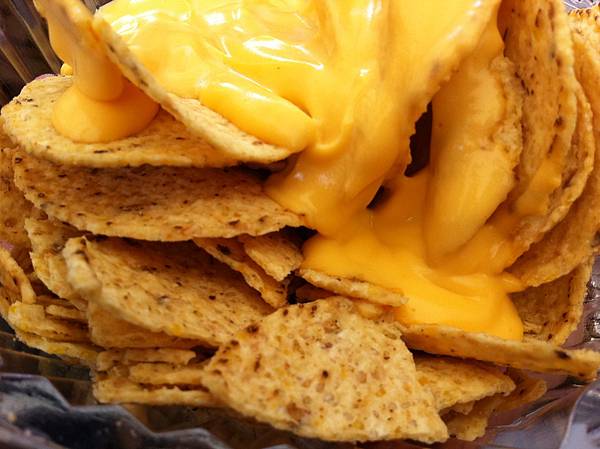 淋上起司的玉米餅 淋上起司的玉米餅