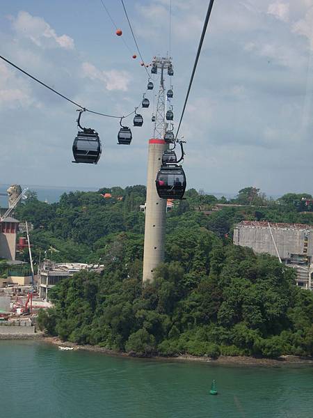 前往聖淘沙的纜車 前往聖淘沙的纜車