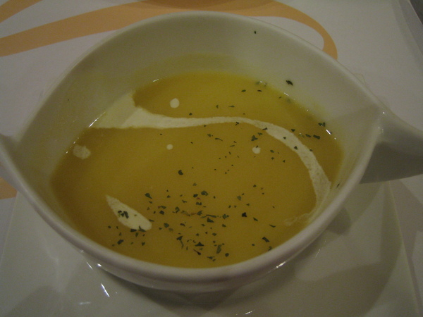 second course:南瓜濃湯