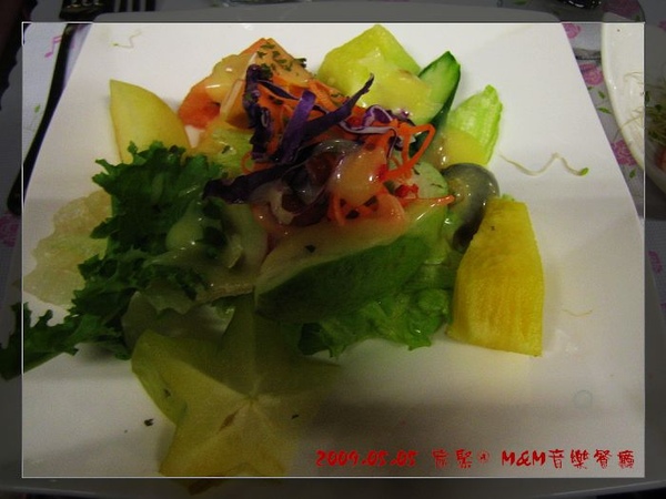 很豐盛的水果沙拉 很豐盛的水果沙拉