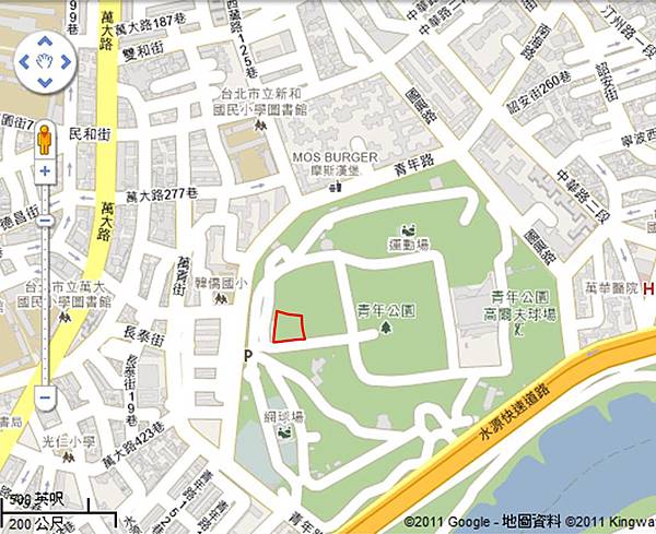 青年公園地圖 青年公園地圖