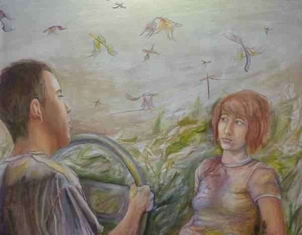 糟糕藝術飛翔的叉子們