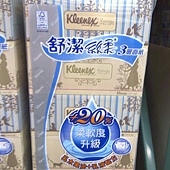 66137 Kleenex 舒潔絲柔三層盒裝面紙 乳果油配方 140抽x10盒 369 02