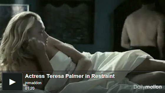 泰瑞莎帕瑪過去在電影掠木行动Restraint中有相當大膽的床戲演出teresa palmer sex in Restraint (1)