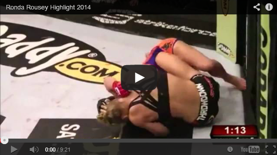 龍達魯西2014集錦ronda rousey Highlight 2014