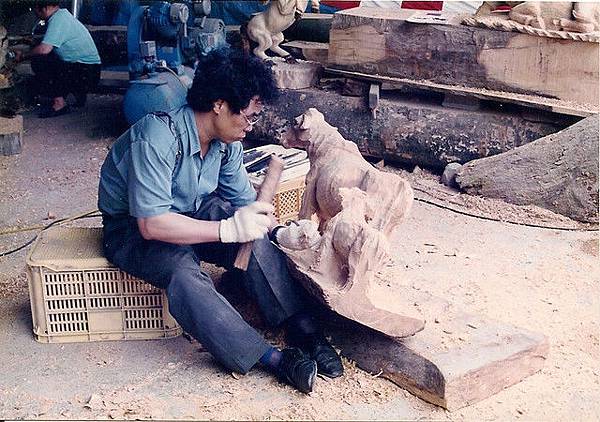 鬼才小海前輩創意在木雕界無人能敵