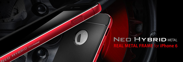 SGP iPhone 6 (4.7") Neo Hybrid Metal 兩件式金屬邊框保護殼 SGP iPhone 6 (4.7") Neo Hybrid Metal 兩件式金屬邊框保護殼