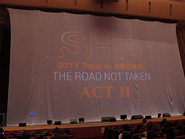 SHS The Road Not Taken Act II in Seoul