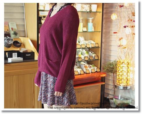 針織毛衣-紫-1.JPG