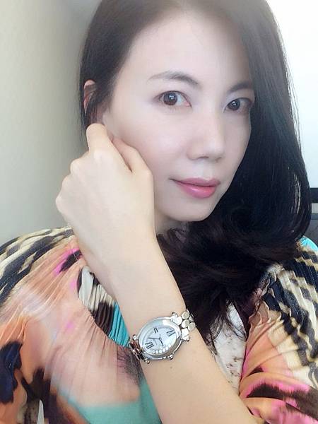 圖1 我和我的蕭邦腕錶 圖1 我和我的蕭邦腕錶