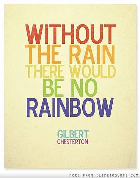 without the rainbow without the rainbow