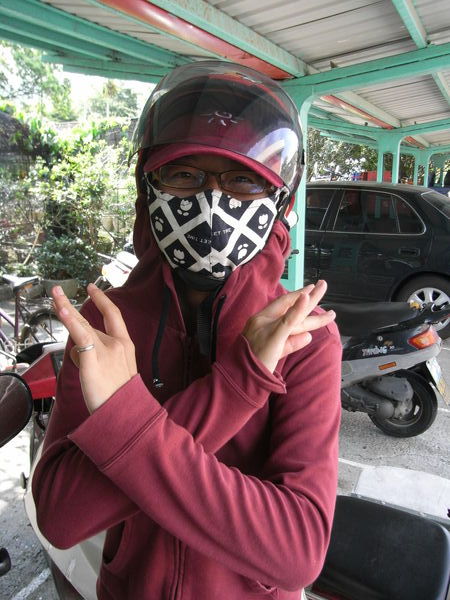 防日曬標準裝扮