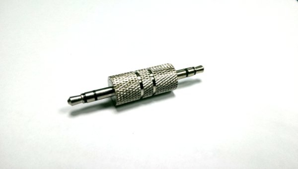 超短距5cm AUX-In 轉接頭 3.5mm公 轉 3.5mm公