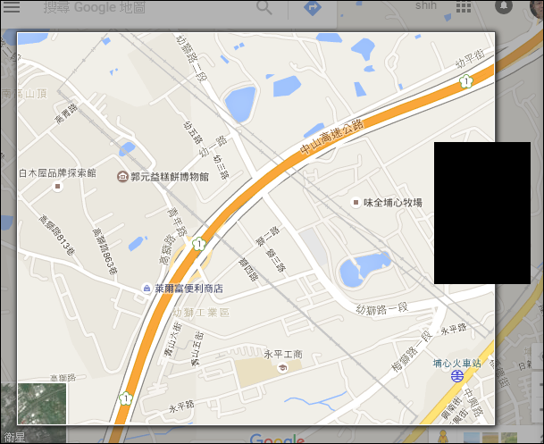 Google地圖-回報地圖上的錯誤 Google地圖-回報地圖上的錯誤